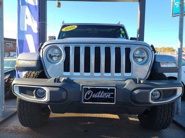 used 2020 Jeep Wrangler Unlimited car, priced at $34,675