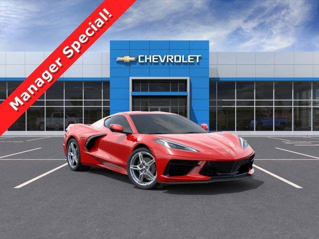 new 2025 Chevrolet Corvette car, priced at $77,690