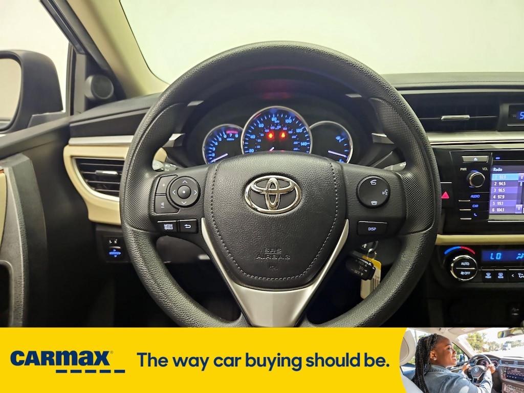 used 2016 Toyota Corolla car, priced at $15,998