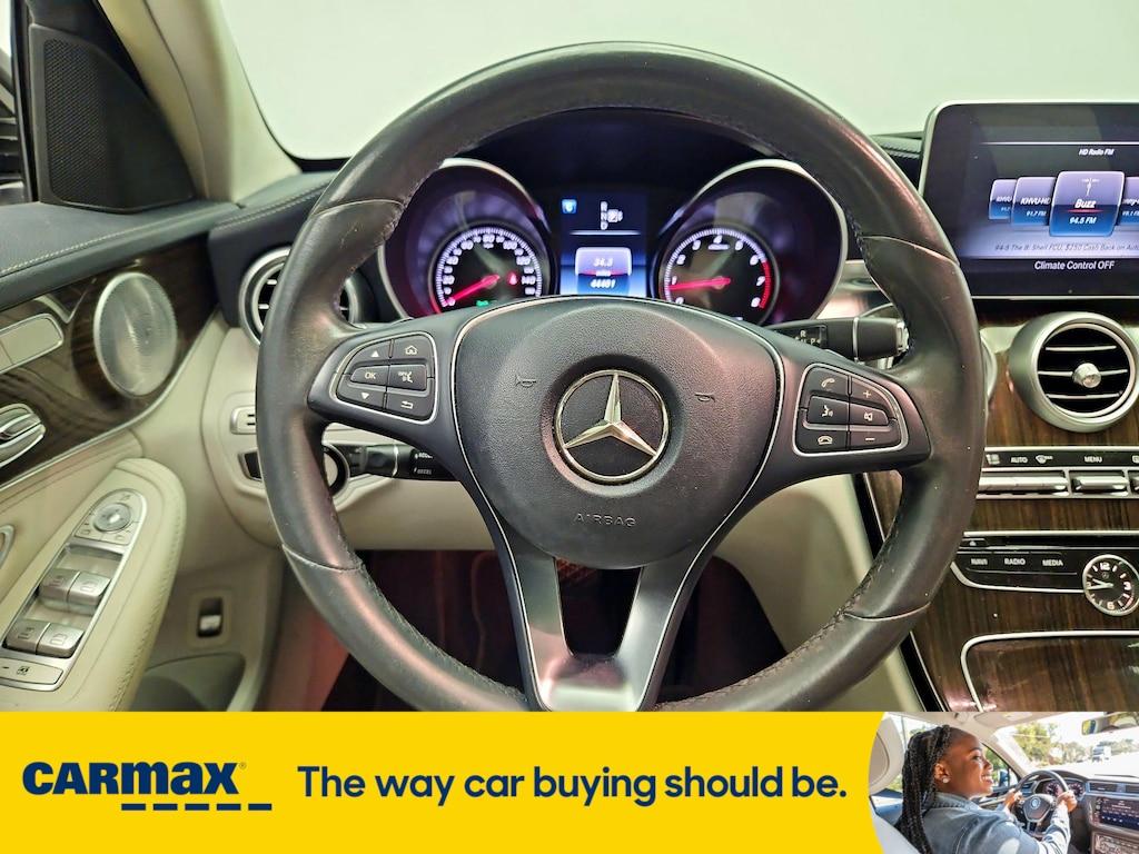used 2015 Mercedes-Benz C-Class car, priced at $21,998
