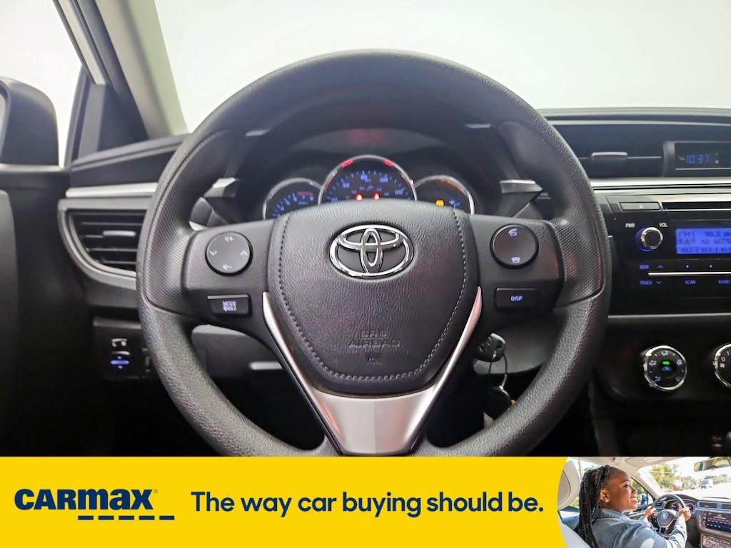 used 2015 Toyota Corolla car, priced at $15,998