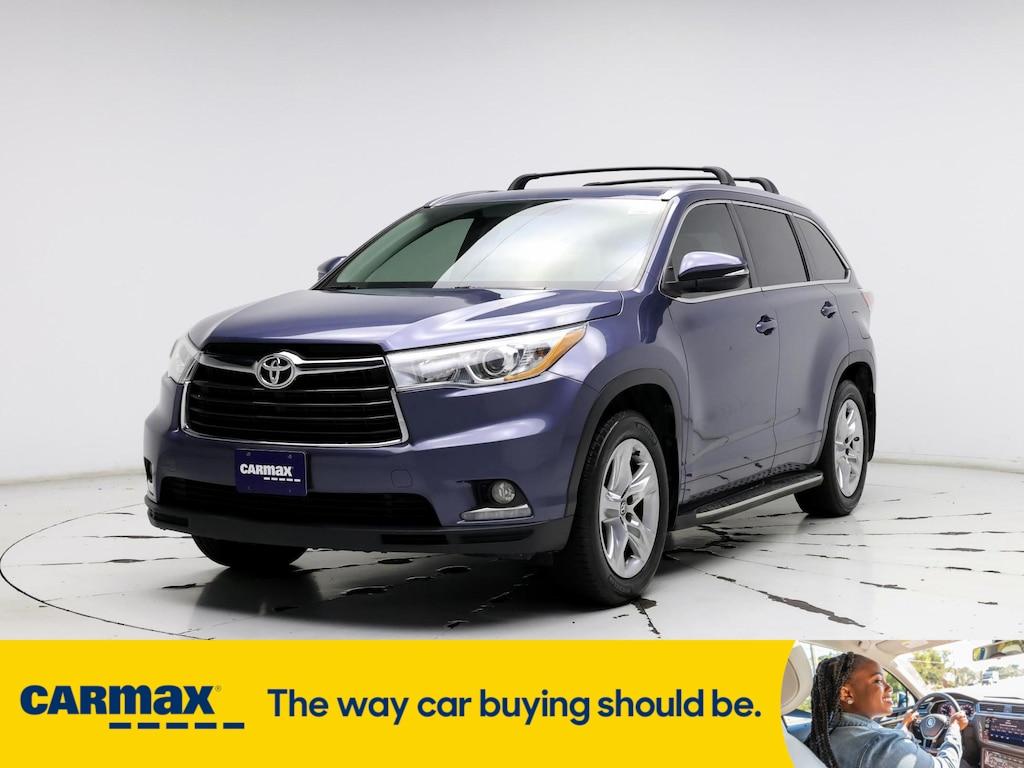 used 2016 Toyota Highlander car, priced at $20,998