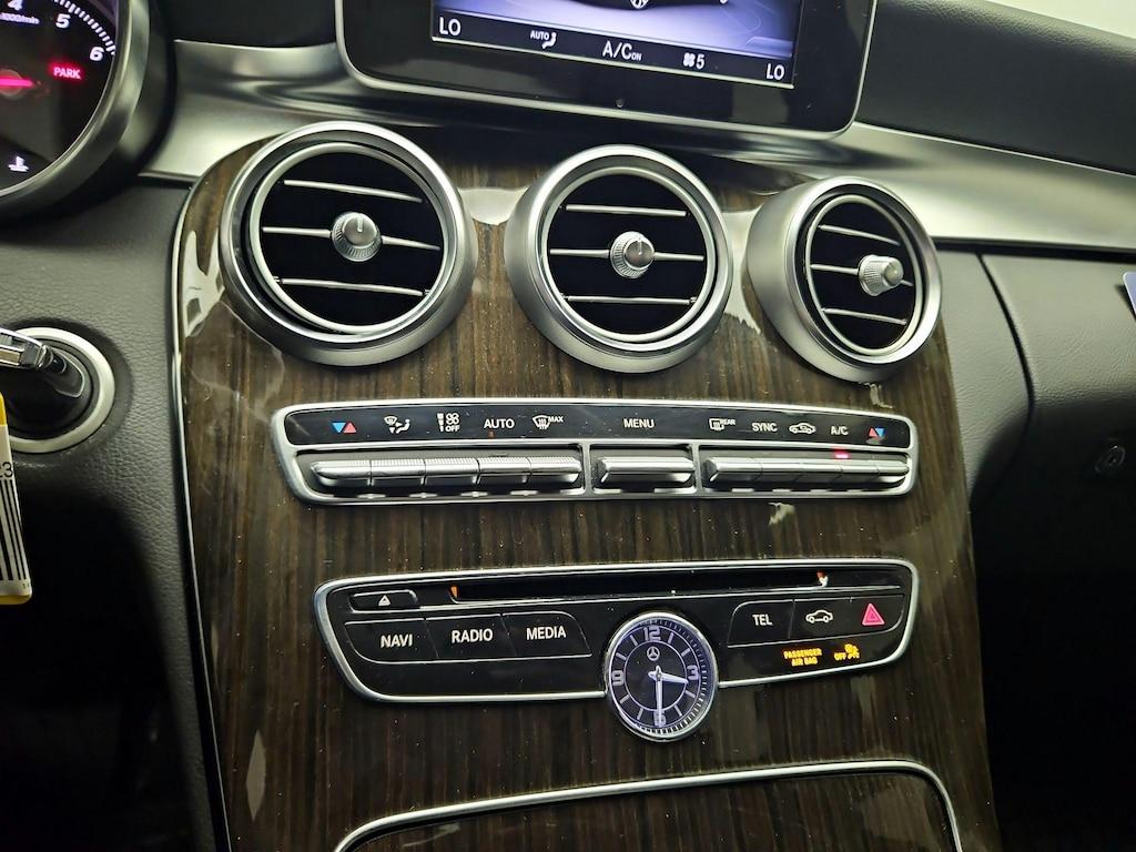 used 2018 Mercedes-Benz C-Class car, priced at $22,998