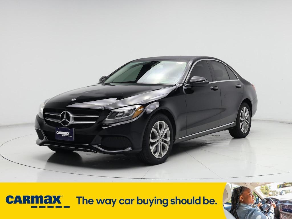 used 2018 Mercedes-Benz C-Class car, priced at $22,998