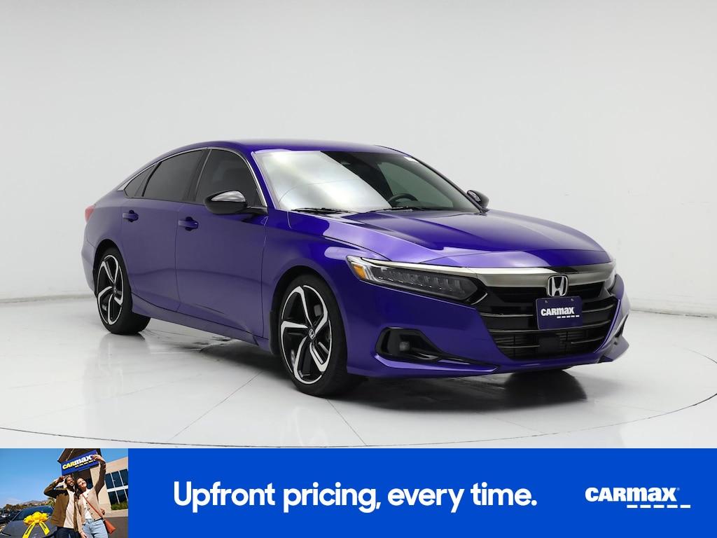 used 2021 Honda Accord car, priced at $24,998
