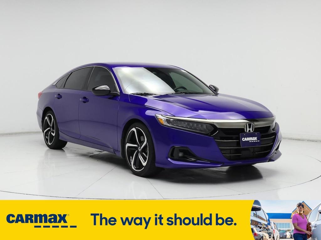 used 2021 Honda Accord car, priced at $24,998
