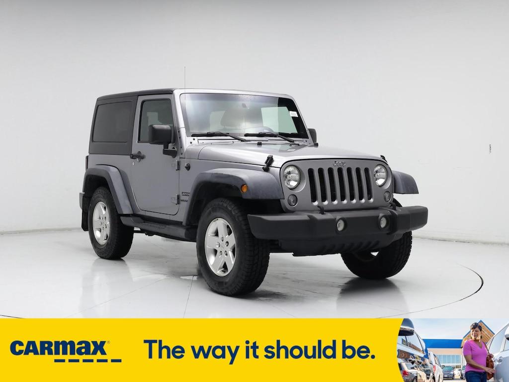 used 2015 Jeep Wrangler car, priced at $21,998