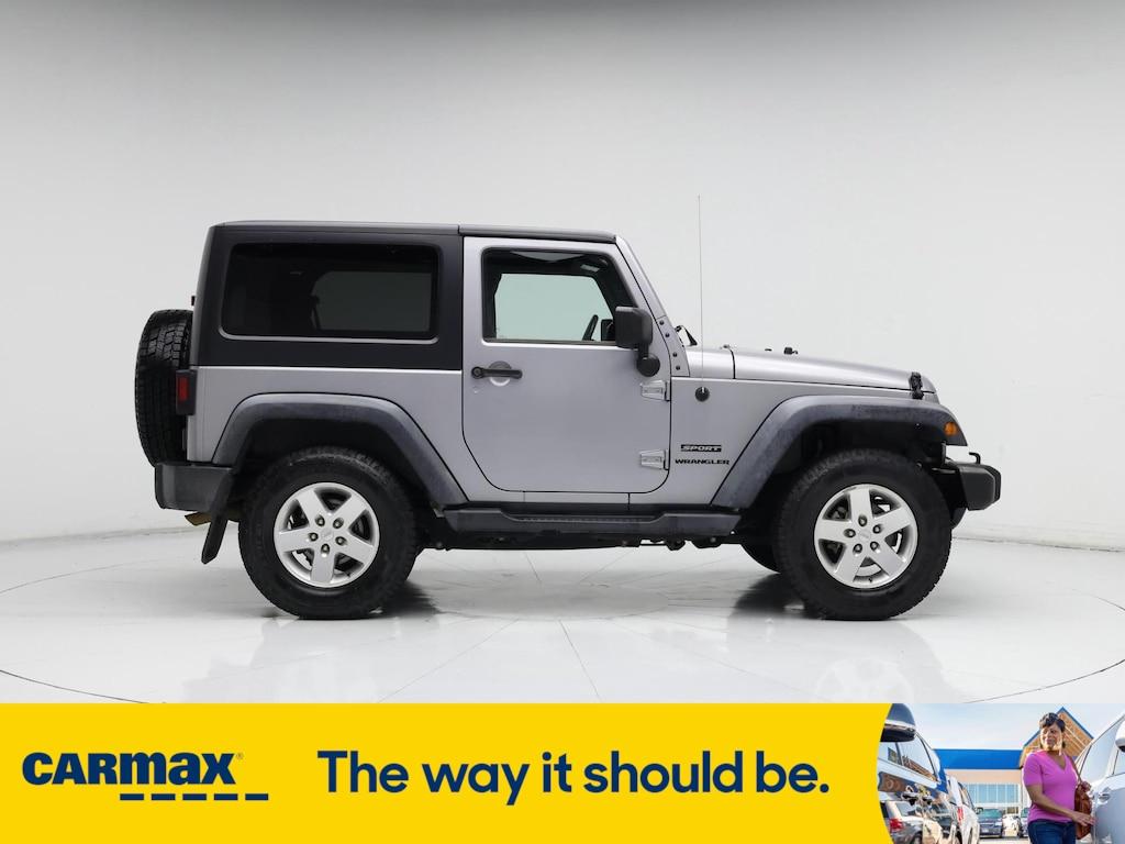 used 2015 Jeep Wrangler car, priced at $21,998