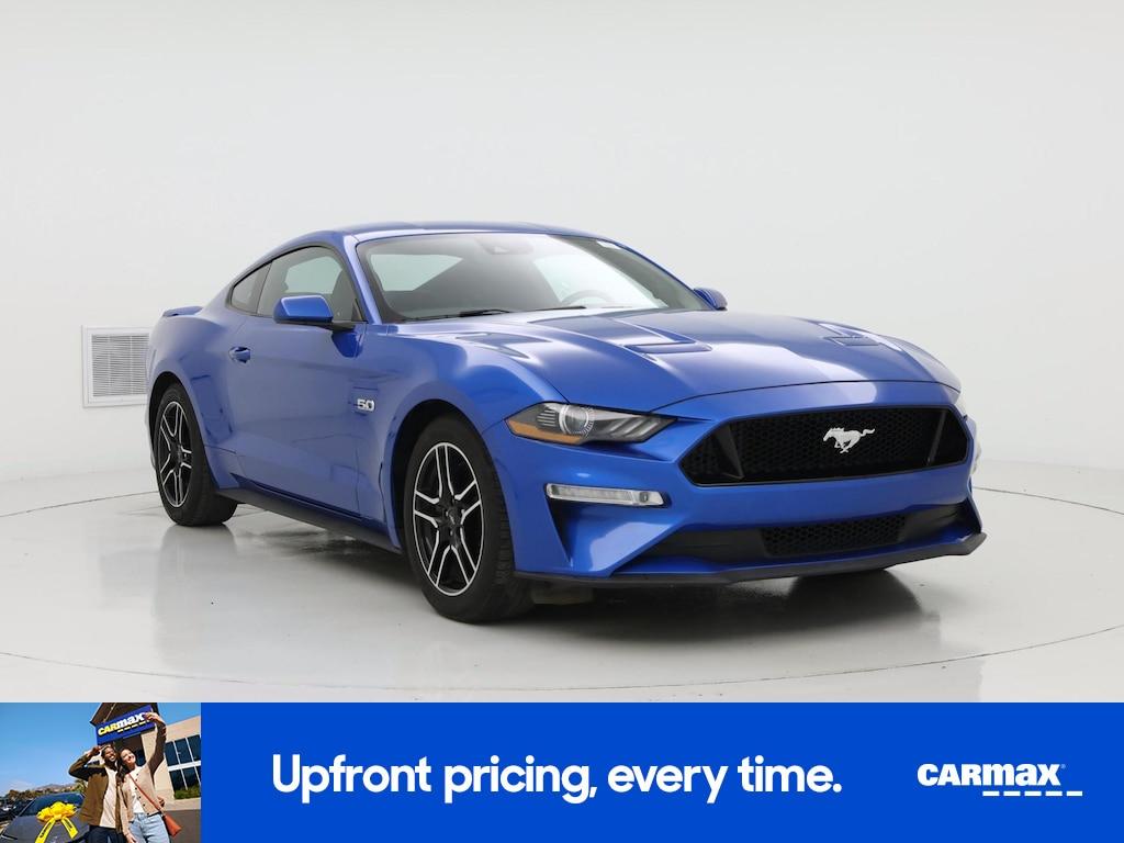 used 2021 Ford Mustang car, priced at $34,998
