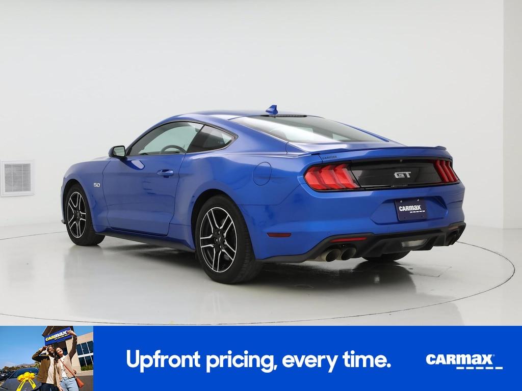 used 2021 Ford Mustang car, priced at $34,998