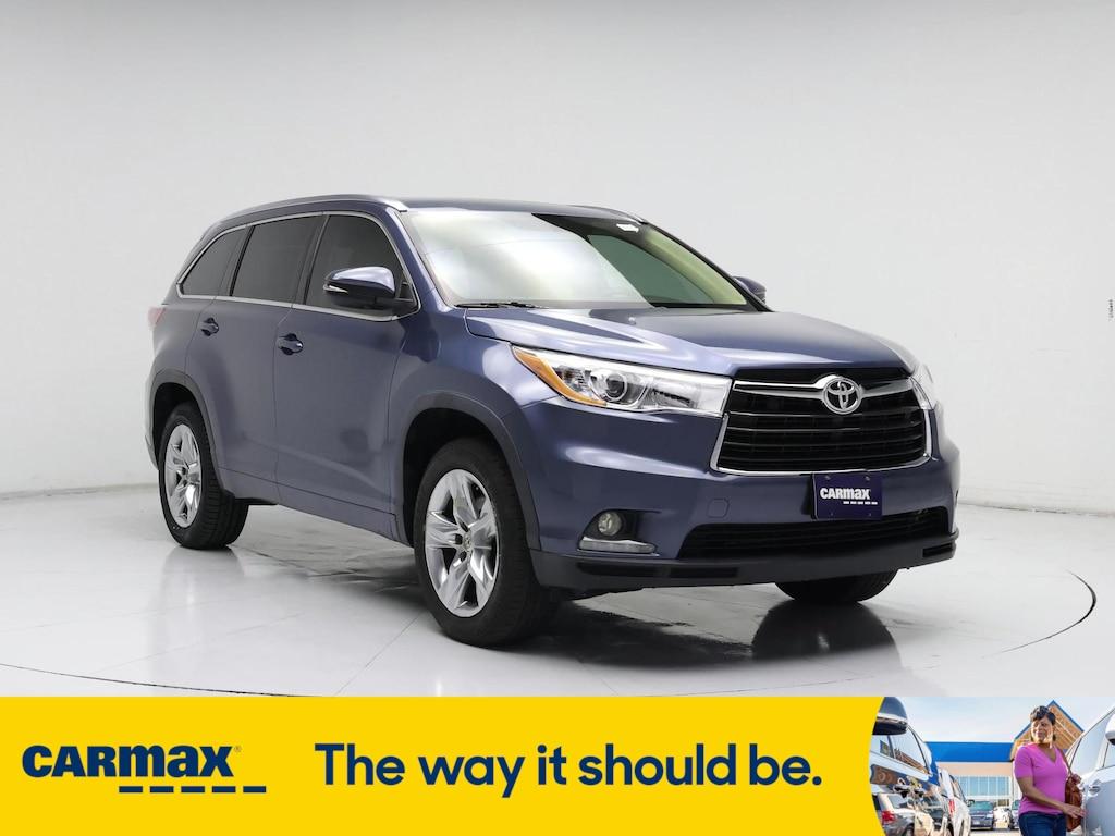 used 2015 Toyota Highlander car, priced at $21,998