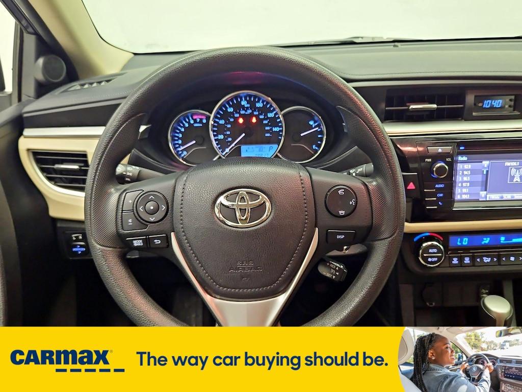 used 2015 Toyota Corolla car, priced at $18,998