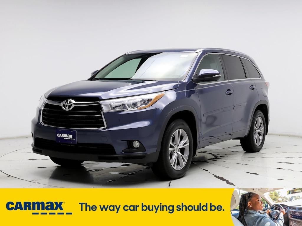 used 2015 Toyota Highlander car, priced at $24,998