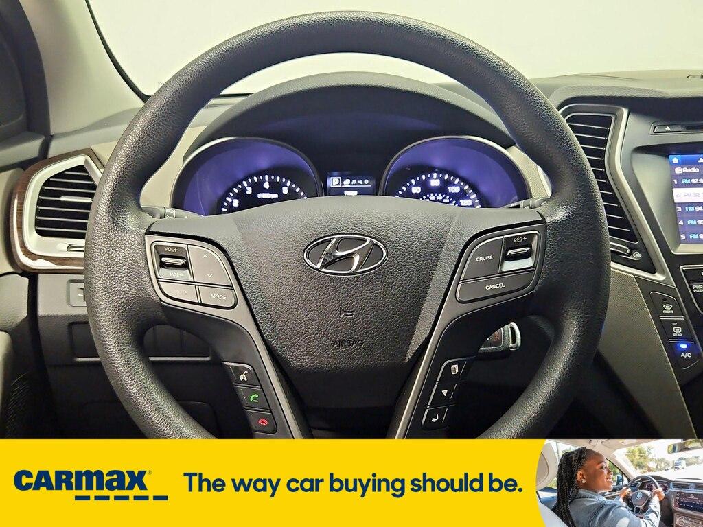 used 2018 Hyundai Santa Fe car, priced at $19,998