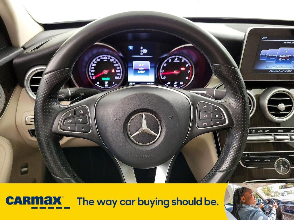 used 2015 Mercedes-Benz C-Class car, priced at $21,998