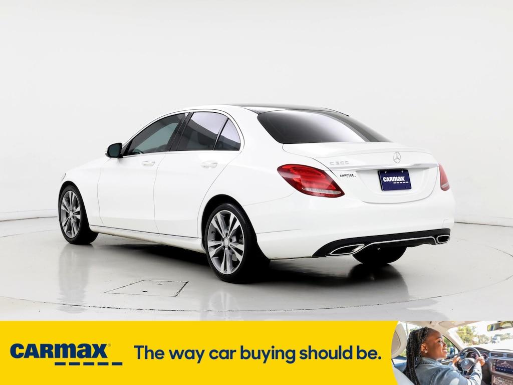 used 2015 Mercedes-Benz C-Class car, priced at $21,998