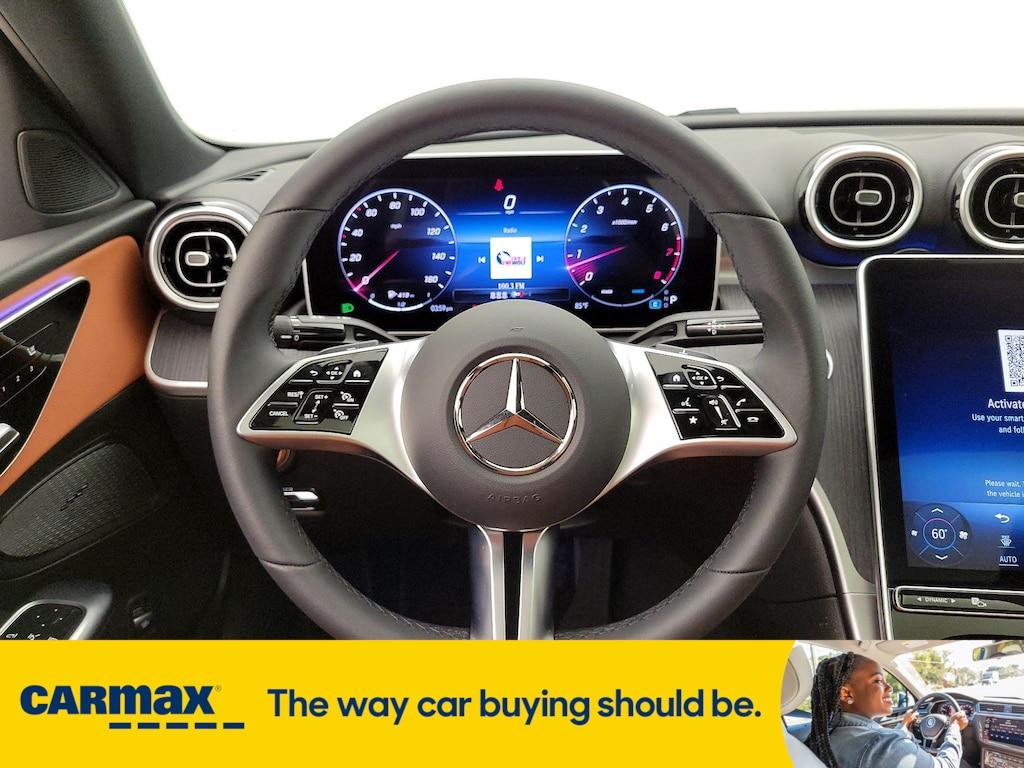 used 2024 Mercedes-Benz C-Class car, priced at $44,998