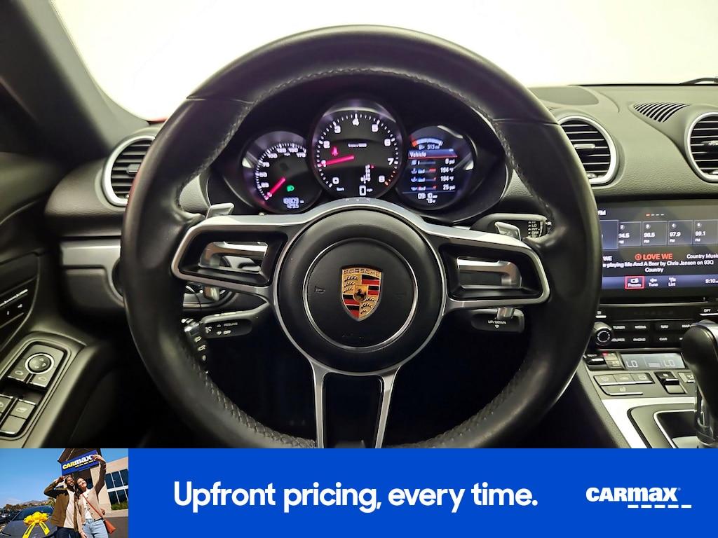 used 2018 Porsche 718 Cayman car, priced at $53,998