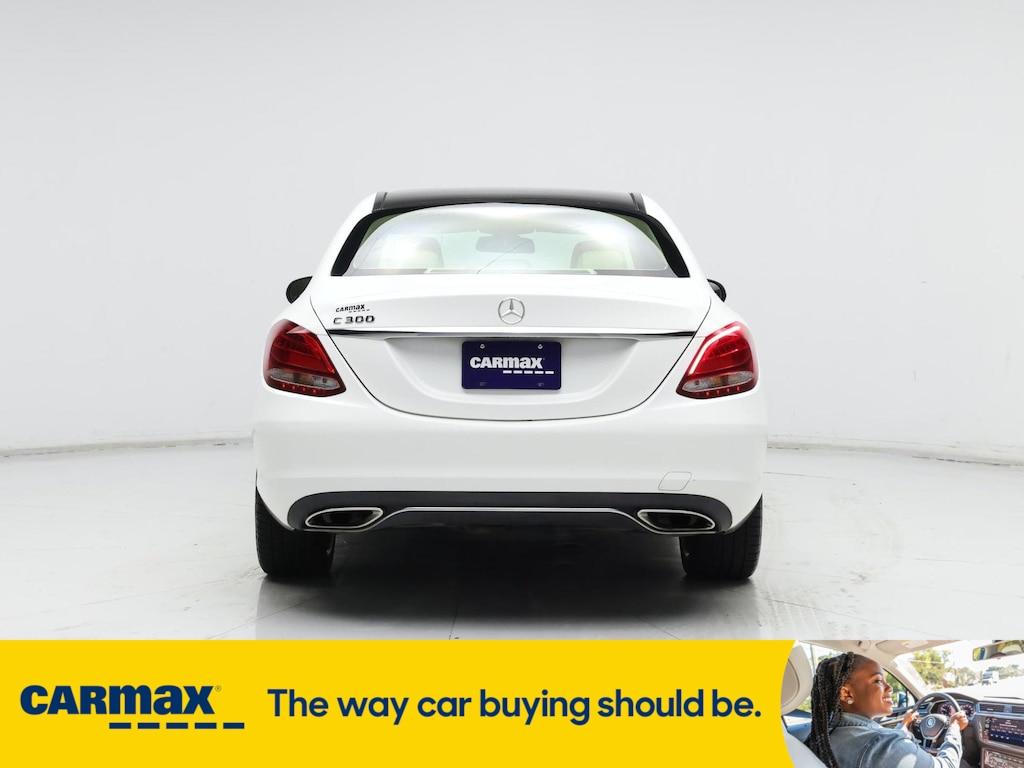 used 2018 Mercedes-Benz C-Class car, priced at $19,998
