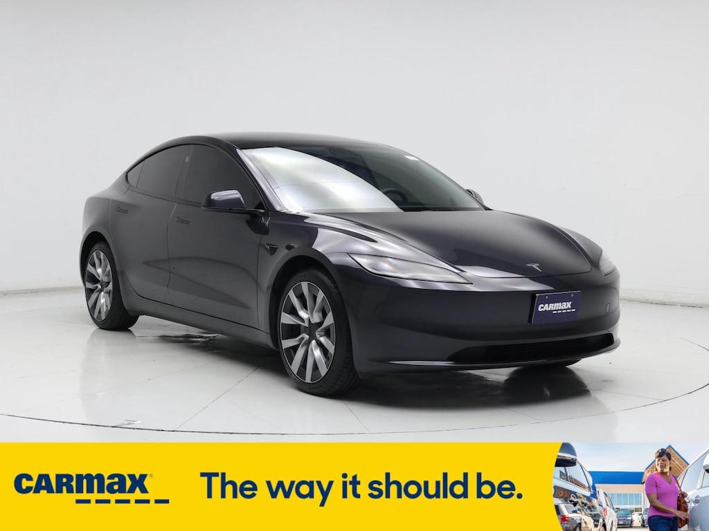 used 2025 Tesla Model 3 car, priced at $38,998