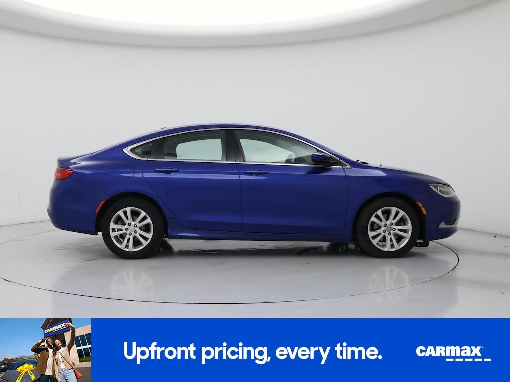 used 2015 Chrysler 200 car, priced at $12,998