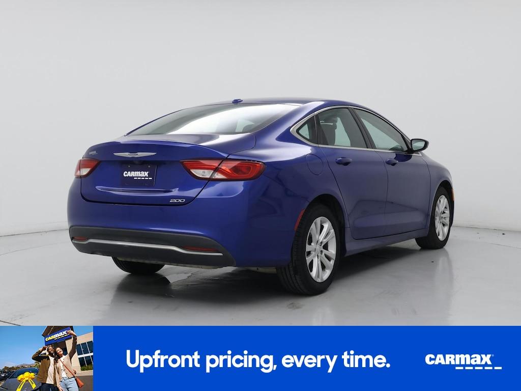 used 2015 Chrysler 200 car, priced at $12,998