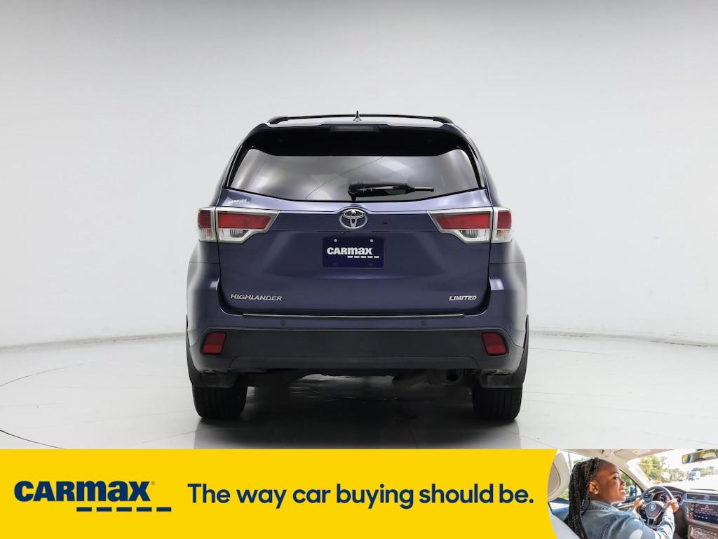 used 2016 Toyota Highlander car, priced at $22,998