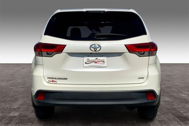 used 2019 Toyota Highlander car, priced at $19,998