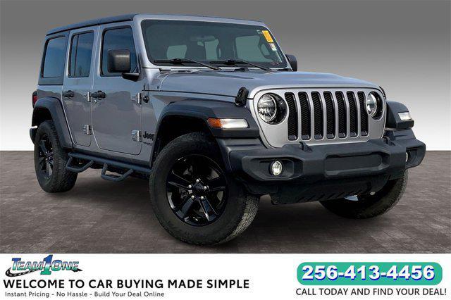 used 2020 Jeep Wrangler Unlimited car, priced at $23,565