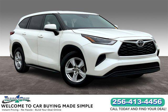 used 2021 Toyota Highlander car, priced at $29,216