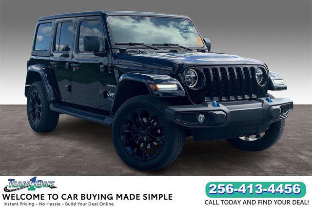 used 2022 Jeep Wrangler Unlimited 4xe car, priced at $32,888