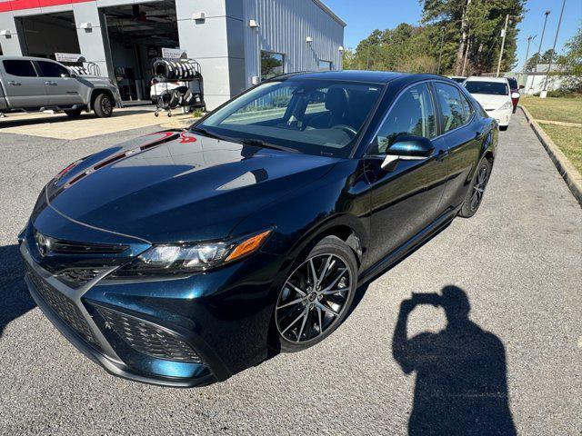 used 2021 Toyota Camry car, priced at $22,987