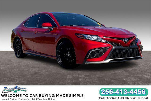 used 2022 Toyota Camry car, priced at $28,800