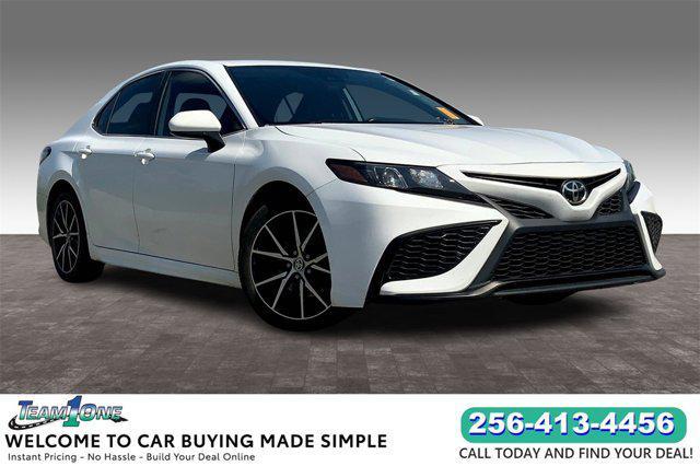 used 2021 Toyota Camry car, priced at $20,035