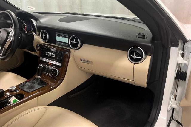 used 2015 Mercedes-Benz SLK-Class car, priced at $22,900