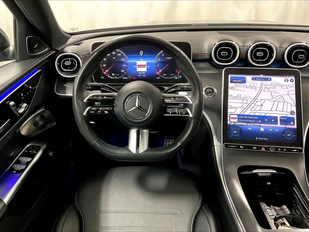 used 2024 Mercedes-Benz C-Class car, priced at $40,900