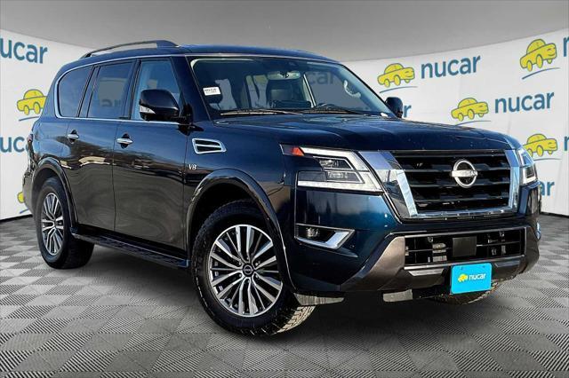 used 2021 Nissan Armada car, priced at $28,800