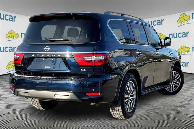 used 2021 Nissan Armada car, priced at $28,800