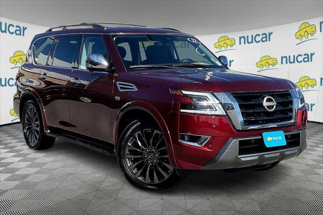 used 2022 Nissan Armada car, priced at $38,800