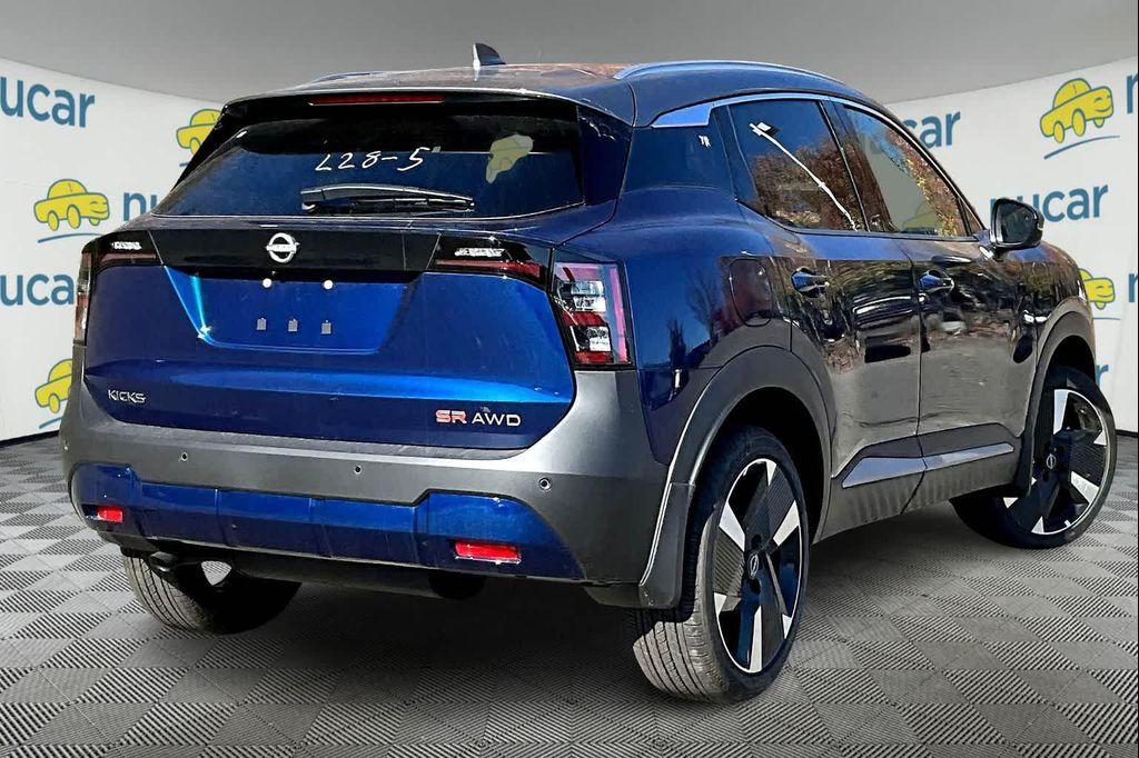 new 2025 Nissan Kicks car, priced at $28,183