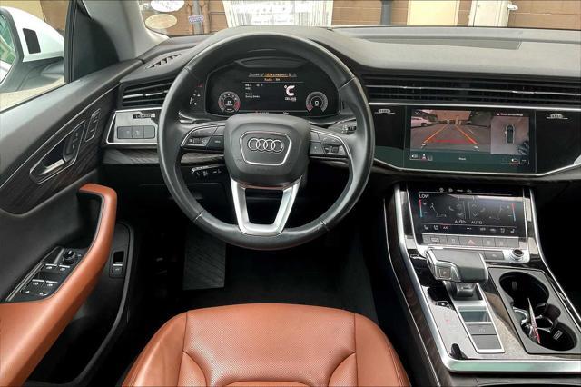 used 2022 Audi Q8 car, priced at $52,900