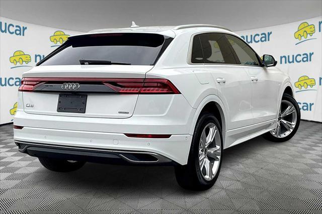 used 2022 Audi Q8 car, priced at $52,900