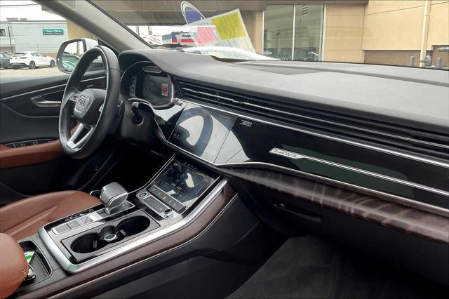 used 2022 Audi Q8 car, priced at $52,900