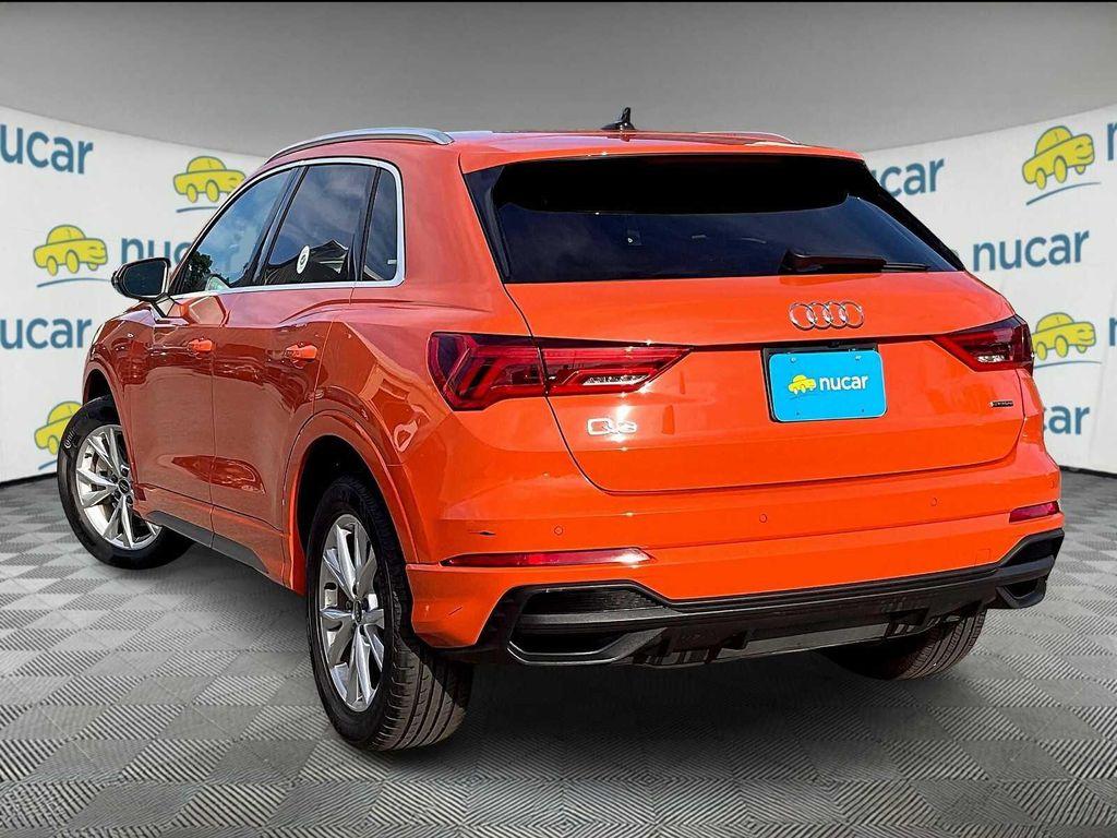 used 2024 Audi Q3 car, priced at $27,100