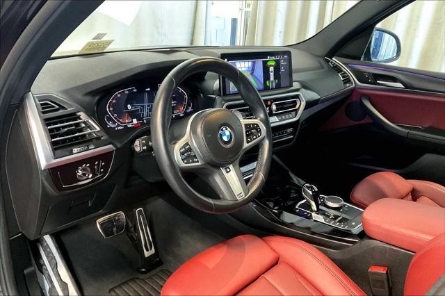 used 2022 BMW X3 car, priced at $36,800