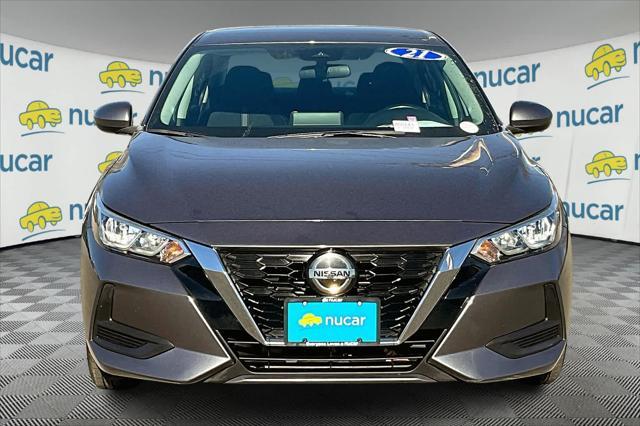 used 2021 Nissan Sentra car, priced at $16,100