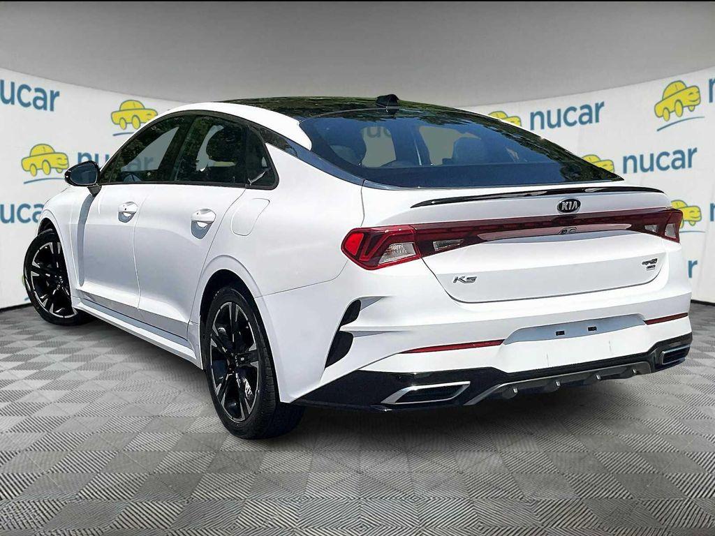 used 2021 Kia K5 car, priced at $21,400