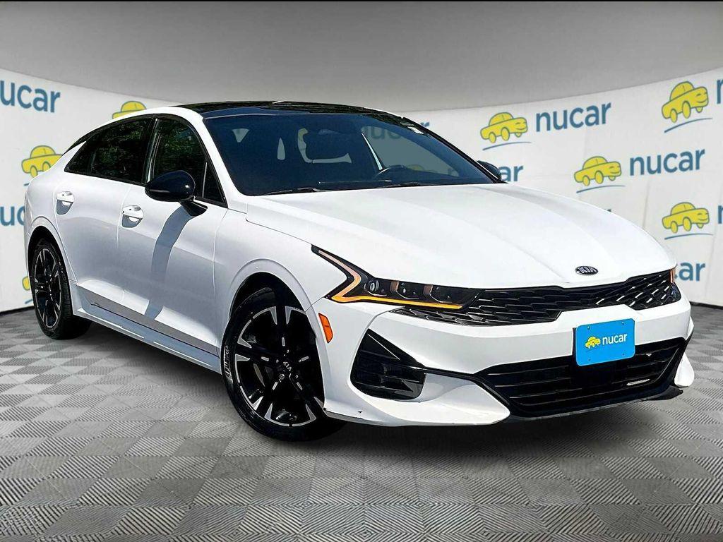 used 2021 Kia K5 car, priced at $21,400