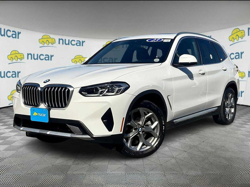 used 2023 BMW X3 car, priced at $37,100