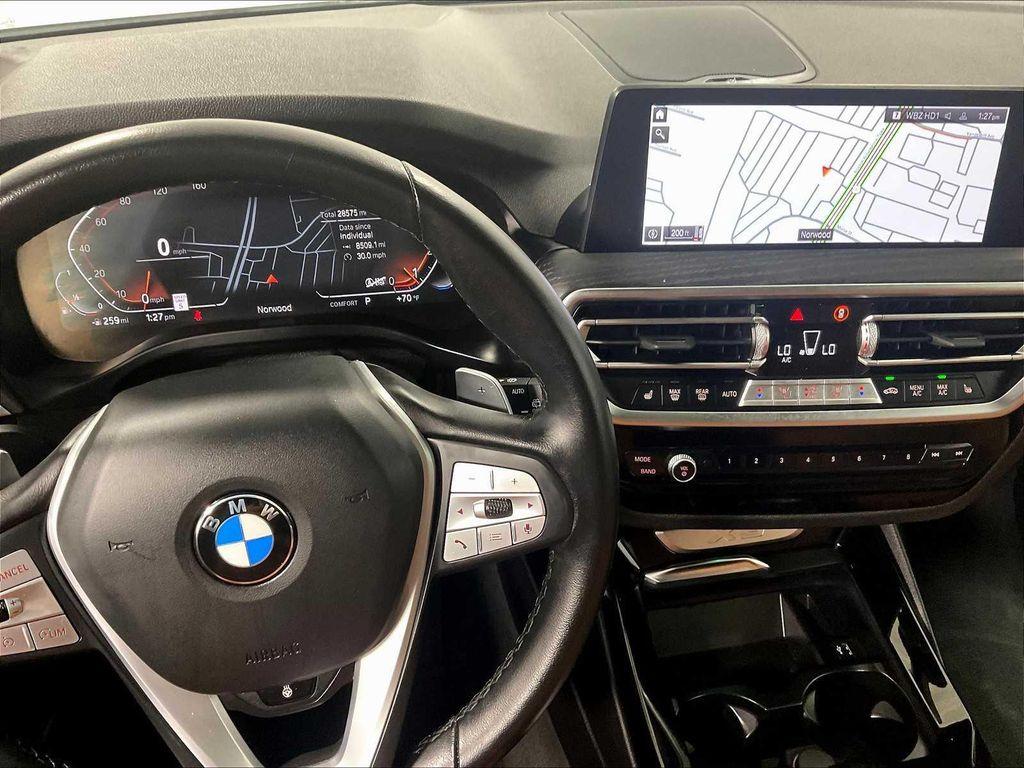 used 2023 BMW X3 car, priced at $37,100